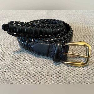 Brighton Men's Woven Leather Belt 36‎